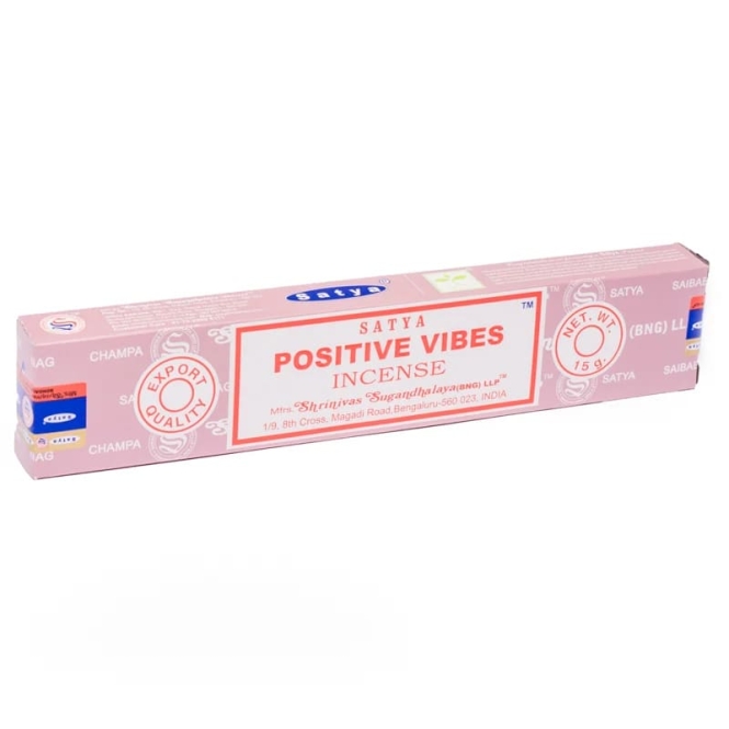 Bâtons d'encens Satya Positive Vibes 