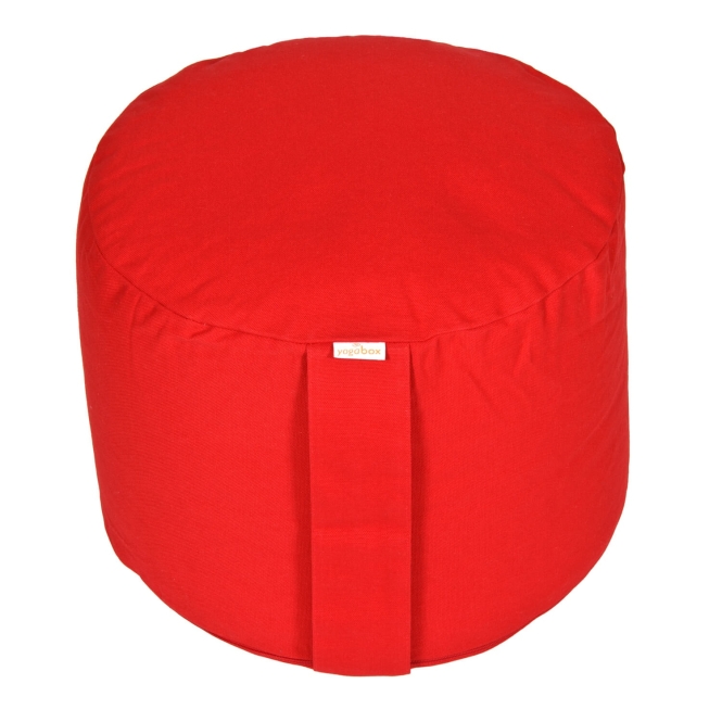 Coussin de méditation Rondo Big BASIC rouge