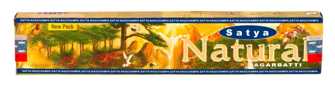 Bâtonnets d'encens Nag Champa original - bleu - paquet de 15 g 