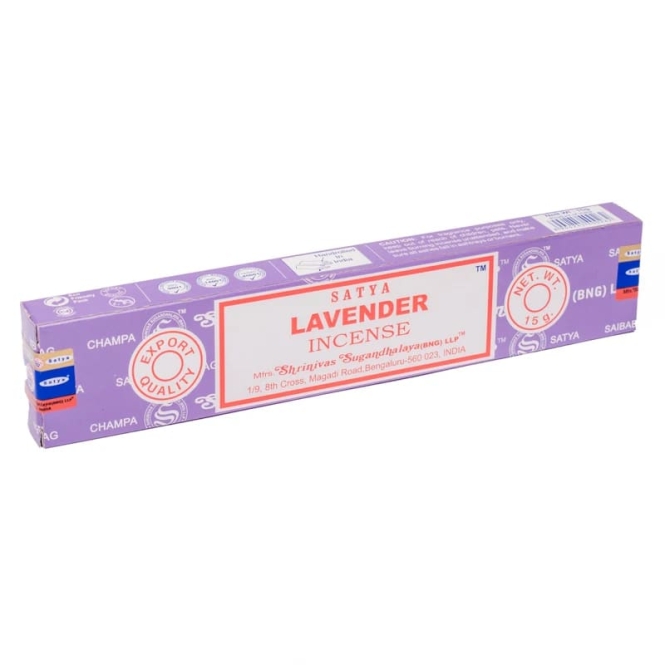 Bâtons d'encens Satya Lavender 