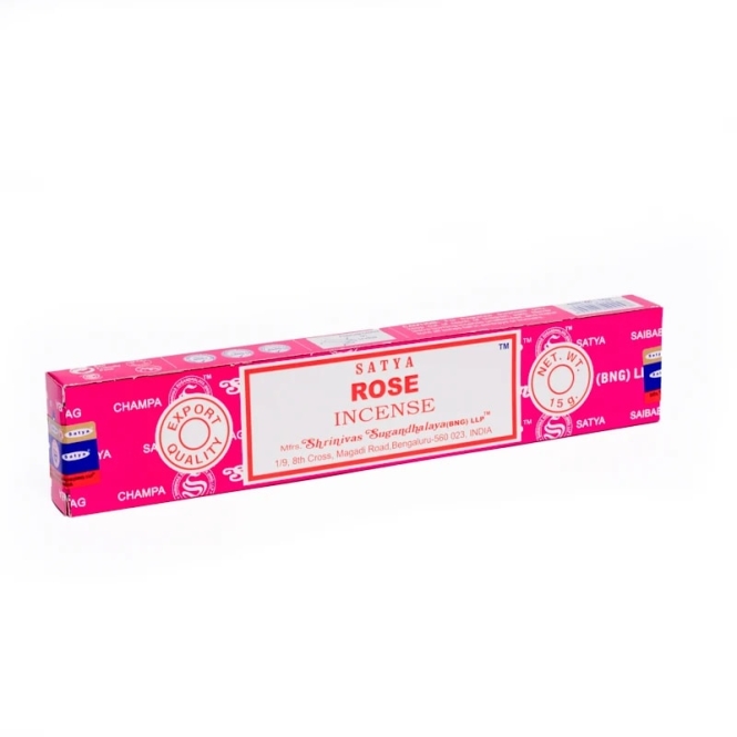 Bâtons d'encens Satya Rose 