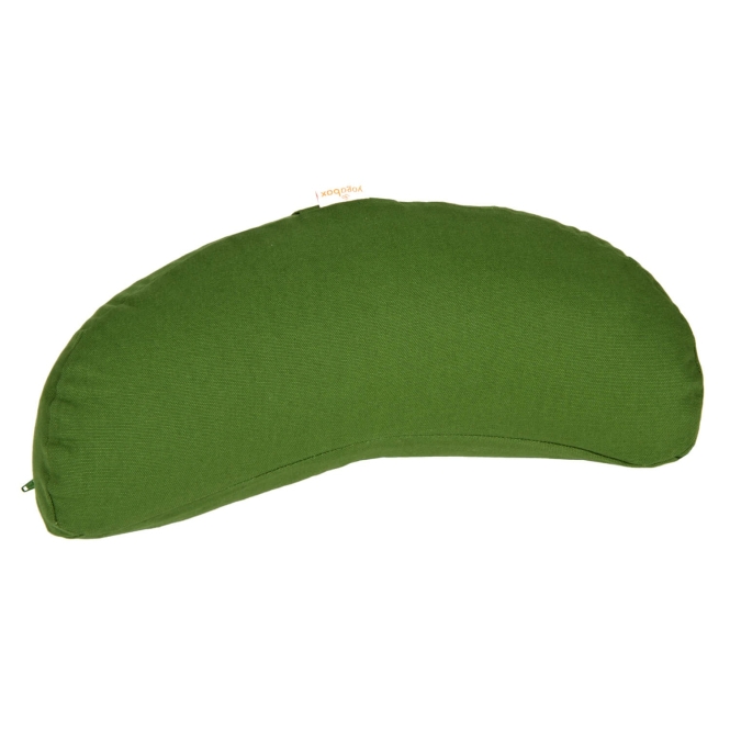 Coussin de Yoga Demi-Lune BASIC vert olive