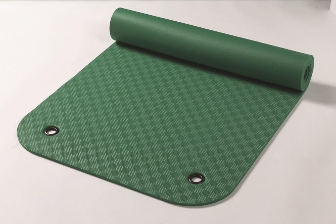 Confort Tapis d'entraînement en Allemagne avec des oeillets vert