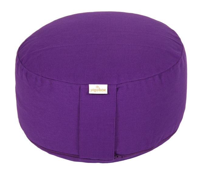 Coussin de méditation BASIC Les écales de sarrasin | lilas