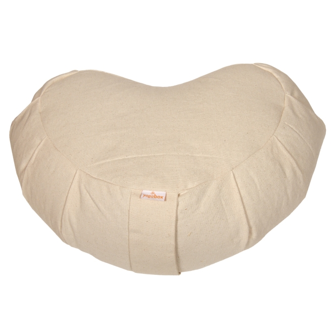 Coussin de méditation Zafu ZEN Crescent BASIC avec ZIP nature