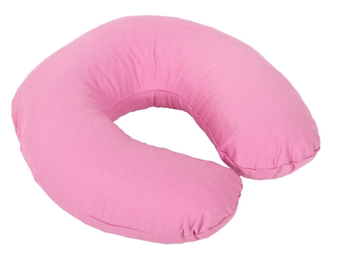 Oreiller de cou autour Made in Germany rose dragée
