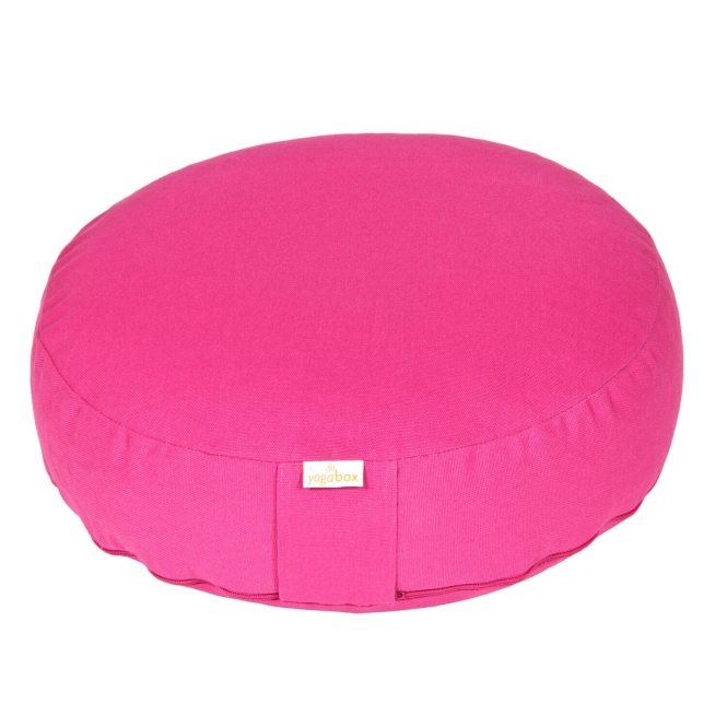 Coussin de méditation BASIC extra FLAT magenta