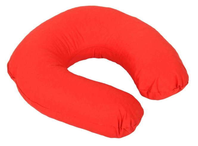 Oreiller de cou autour Made in Germany rouge